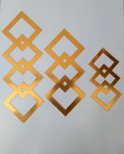 Square Shape Acrylic Wall Décor | HaniaEcom