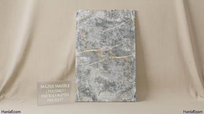 Mazer marble tiles 12x24 inch classic marble finish with natural veining for floors and walls Pakistan