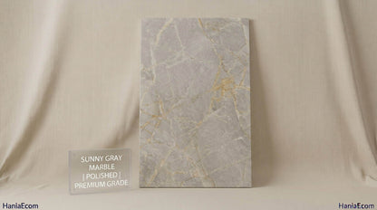 Sunny Gray marble tiles 12x24 inch warm gray marble finish with natural veining for floors and walls Pakistan